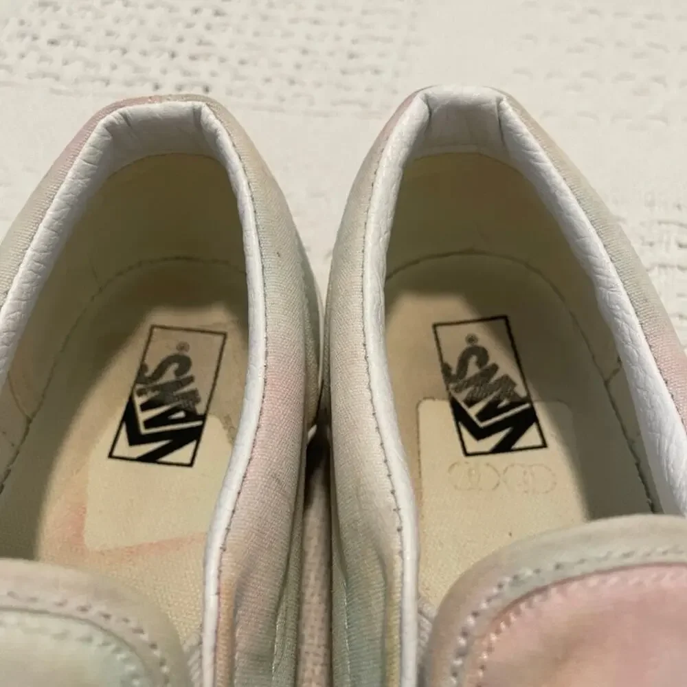 Vans 7 juniors casual slip on sneaker rainbow ombre multi color 2590 - Picture 7 of 12